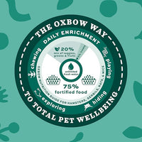 Oxbow Essentials Hamster Food and Gerbil Food, Vitamin & Mineral Rich Daily Diet for Hamsters & Gerbils, Veterinarian Formulated, Small Animal Pet Products, Made in USA, 15 lb Bulk Bag