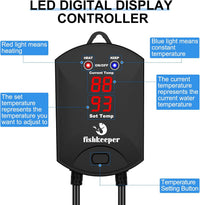 fishkeeper Aquarium Heater - 300W for 40-80 gallon - image 2