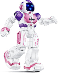 Ruko 6088 Robot Toys for Kids, Programmable - Pink-updated
