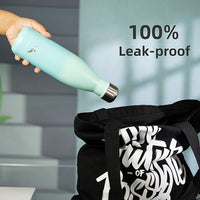 Insulated Water Bottles,25 oz Double Wall Stainless Steel Vacumm Metal Flask for Sports Travel,Mint