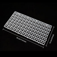 12 Pcs Aquarium Fish Tank Divider Plastic Egg Crate, L – Essentials for Fish - S 24pcs - image 2