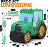 Mushroom Pinatas Bundle with a Blindfold and a Bat - Tractor - image 2