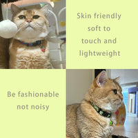 Yizepet Cat Collars with Bells, Breakaway Kitten Collar - fruit - image 4