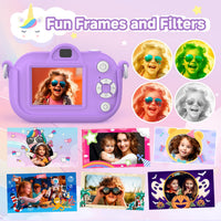 MAVOKIS Kids Camera Digital Camera for Age 3-8 - Plum Purple - image 4
