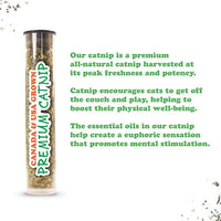 Meowijuana Pickle Bundle | Get Kickin' Refillable Spicy Pickle Toy and Meowi-Waui Catnip | Promotes Play and Cat Health | Includes North American Organic Catnip