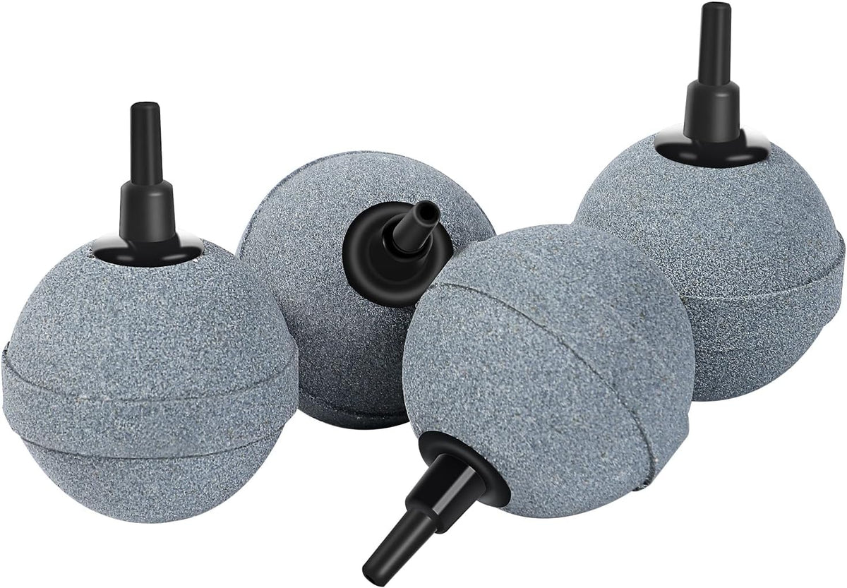 AQUANEAT Air Stones for Ponds 2 Inch - 4 pcs