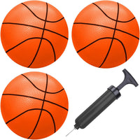 ABAJI 5 inch mini rubber basketball for kids with hand pump and needle - view 7