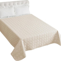 ZNSAYOTX Ultimate Cozy Blankets 100% Waterproof Sofa Mat Blanket - Beige / 82x102 Inch