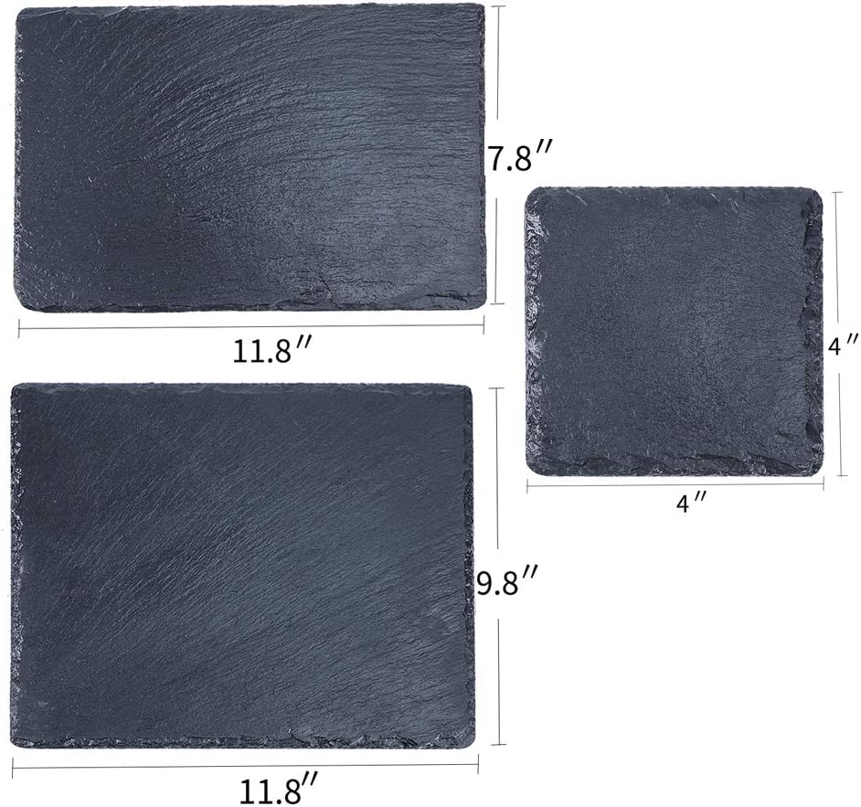 Slate Reptile Basking Platform Tortoise Feeding Dish Natural Rock - L - image 4
