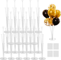 JOYYPOP 4 Sets Balloon Stand Kit For Table - 20 Pack Clear