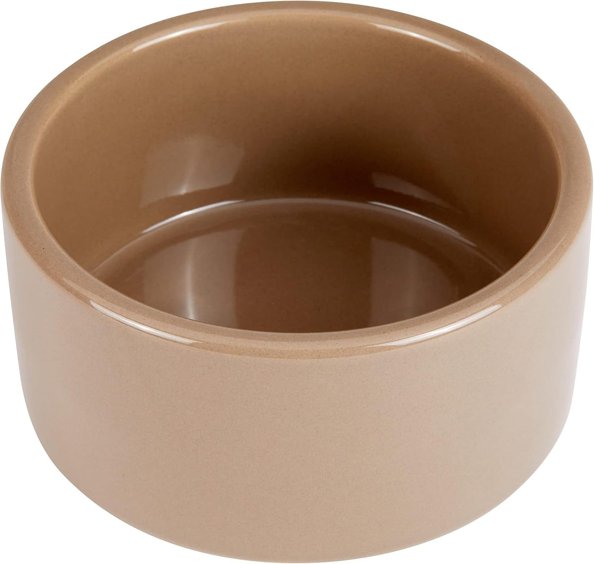 Kaytee Stoneware Ceramic Pet Hamster Bowl, Brown - 5 in (Pack of 12)