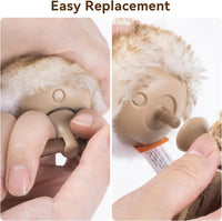 Migipaws Interactive MigiMouse Cat Toy 360° Rolling & Spin with Mesh - refill pack - image 4