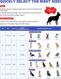 Soft Dog Cone Collar After Surgery Alternative for Dogs to Stop Licking, Comfy Collars for Large/Medium/Small Pet, Adjustable Elizabethan Neuter Recovery E Cones of Shame Neck & Head Ecollars
