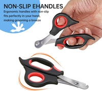 Bearded Dragon Nail Clippers with Precise Angled Edges – Essentials for Small Pets - Reddish Black - image 3