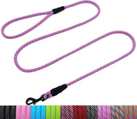 WYuZe 5ft Puppy Leash for Small Dogs Cats - Pink Purple / 5 FT (3~18 lbs)