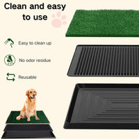 FluffyDream Dog Grass Pad with Tray - 20“X30”X2 - image 4