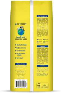earthbath Oatmeal & Aloe Grooming Wipes - Fragrance Free / 100 Count (Pack of 1) - image 2