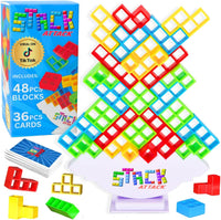 Stack Attack Tower Game for Kids & Adults - Classic
