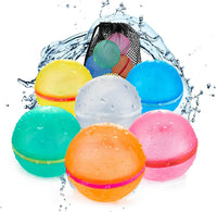 6 PCS Reusable Water Balloons - 6 Pcs