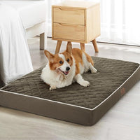 WNPETHOME Orthopedic XL Dog Beds Large Sized Dog, Waterproof Extra Large Dogs Bed with Removable Washable Cover, Multi-Needle Quilting Dogs Crate Bed