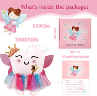 SQIMZAR Tooth Fairy Pillow - Multicolor - image 2