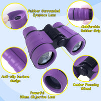 ESSENSON Binoculars for Kids - purple - image 2