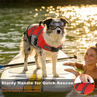 Mklhgty Hawaiian Dog Life Jacket - Red / Small - image 2
