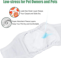wegreeco Small Dog Diapers Male - Magic with Hook & Loop Closure / X-Small / 3 - image 4