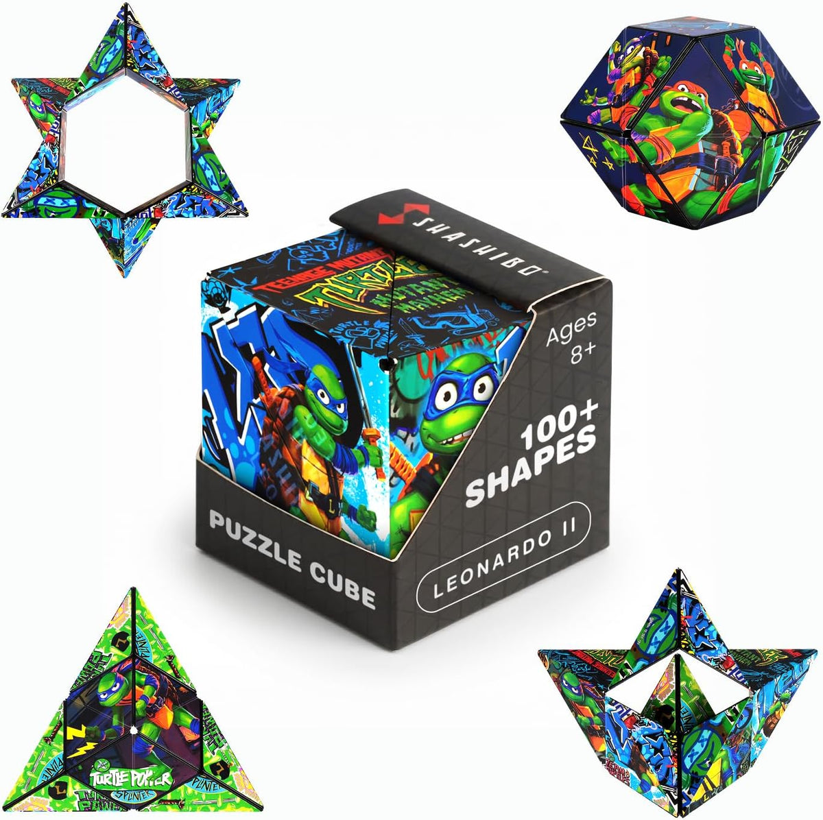 Shashibo Star Trek Magnetic Puzzle Cube - Leo Series 2 / TMNT