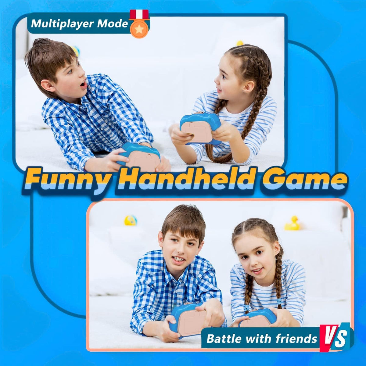 Pop Game, Light Up Fidget Toy for Kids & Adults - Light Blue - image 4