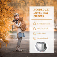 10 Pack Litter Box Carbon Filters Spare Activated Charcoal Filter - image 3