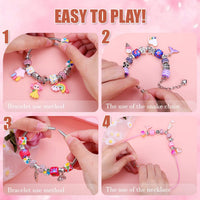 AIPRIDY 150 Pieces Charm Bracelet Making Kit - 84 Pieces - image 4