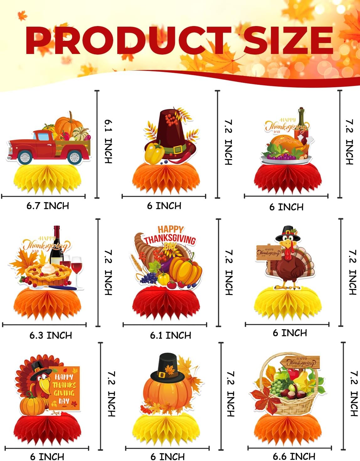 Halloween Table Decorations - Thanks Day - image 4