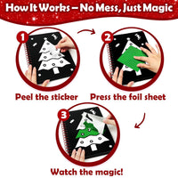 FUNNYB&G Foil Art Craft Kit for Kids - Christmas - image 4