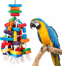 KINTOR Large Parrot Chew Toy - 26.5inch Long