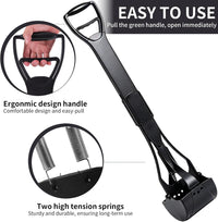 36“ Large Dog Pooper Scooper for Large Dogs Heavy Duty - 36-inch(Black) - image 4