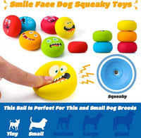 Hungdao 12 Pcs Squeaky Dog Toys, Small Dog Ball Bulk - Novelty - image 3