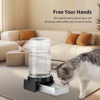 Marchul 1.1 Gallon Cat Water Dispenser - 1.7 Gallon Waterer - image 4