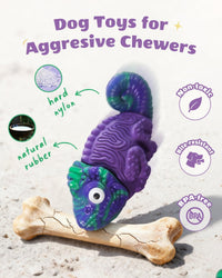Tough Dog Toys for Aggressive Chewers, Squeaky Dog Chew Toys – Essentials for Dogs - image 4