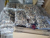 Voulosimi 40 LBS River Rock Stones - 40 LB / Mixed Colors - image 2