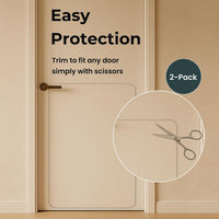 Heavy Duty Door Protector from Dog Scratching 16 x 30'' Transparent - 2 Pack / 36 x 20'' - image 3