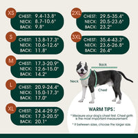 Kuoser waterproof reversible dog coat in vintage British-style plaid - view 2