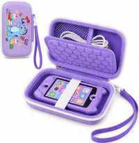 ALKOO kids smartphone case, zip carrying box for kids toy phones and learning cameras - view 4