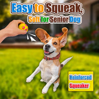 Latex Squeaky Dog Balls for Small Dogs, Mini Breed - M/L Assorted Colors / Large - image 2