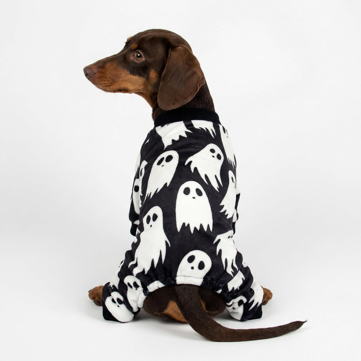 Fitwarm ghost print dog pajamas for small dogs in size medium - view 2