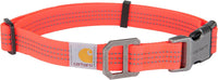 Carhartt Nylon Dog Collar Hunter Orange L – Essentials for Dogs - Coral Glow / Large 18-26"(L) X1"(W)