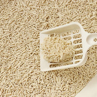 Natural Soy Litter, Tofu Cat Litter - Clumping, Flushable, Ultra Absorbent and Fast Drying - Zero Dust, Low Tracking - Unscented, 2 Pack