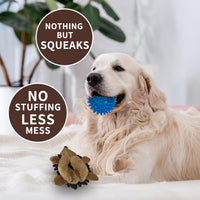 2-in-1 No-Stuffing Hedgehog Dog Toys 3 PCS - Hedgehog dog toys - image 4