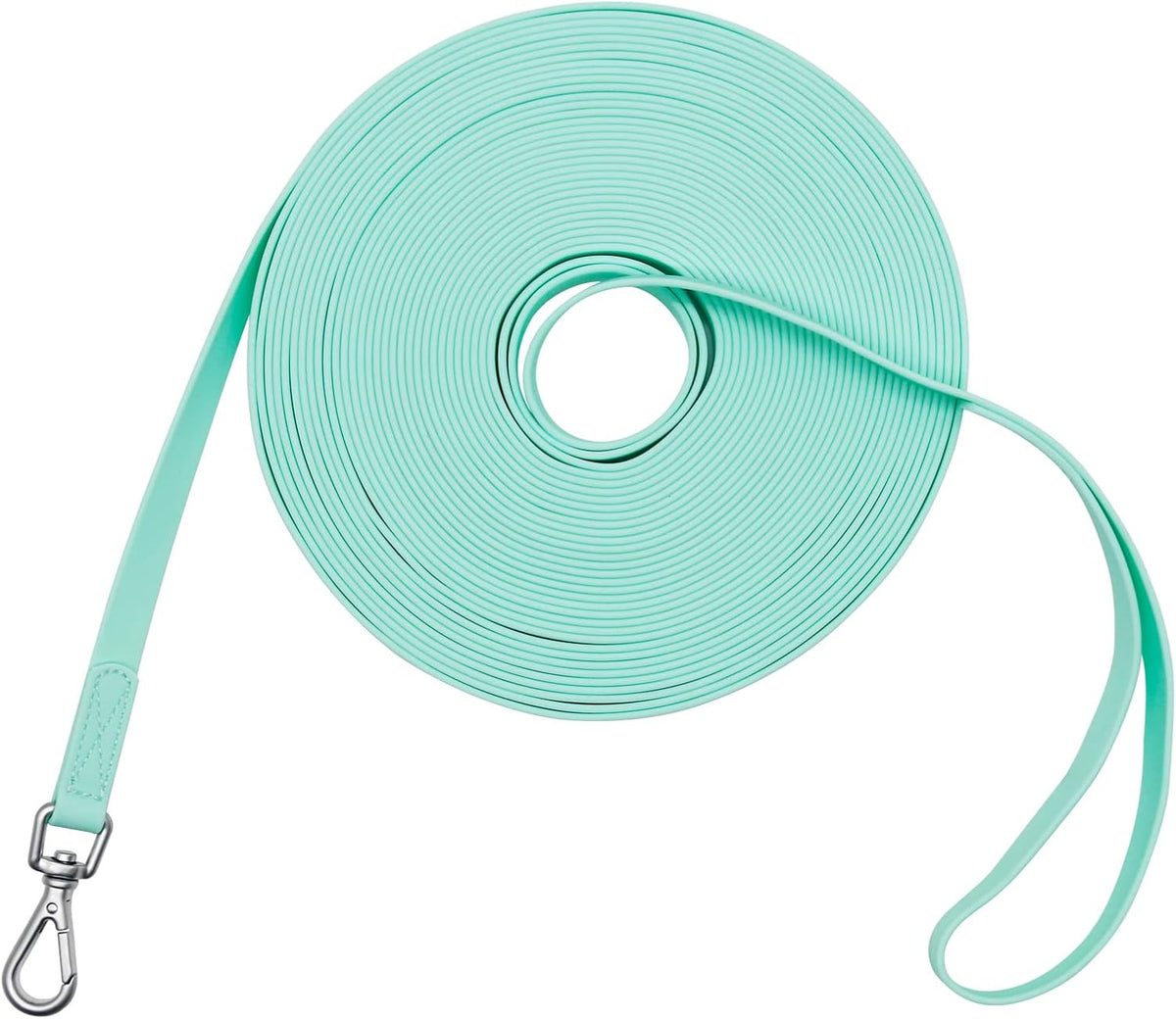 Waterproof Dog Training Leash 50FT 30FT 15FT 10FT 5FT Heavy Duty - 5FT / Mint Green