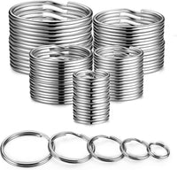YHYZ Split Key ring Assorted, 5 Sizes - 2 / Stainless Steel